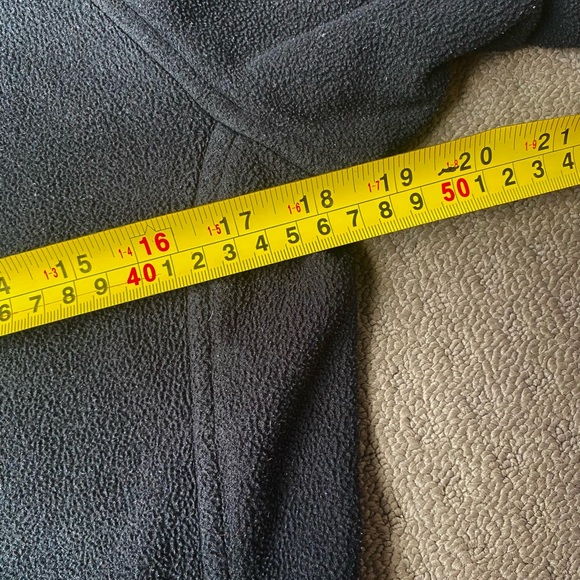 ⛔️Sold⛔️The North Face Black Full Zip Basic Casual Fleece Jacket Sz S - Picture 8 of 9